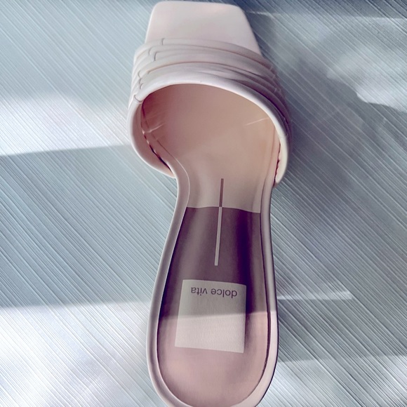 NIB Priana Ivory Dolce Vita slide/heels - Picture 5 of 5